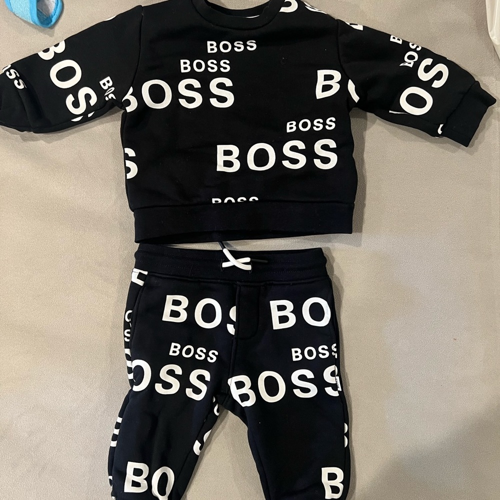Boss baby sweatpants and sweater